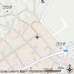 茨城県古河市水海2442-8周辺の地図