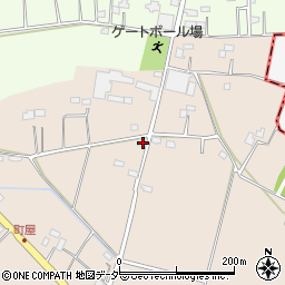 埼玉県羽生市町屋589周辺の地図