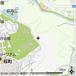 岐阜県高山市左京町616周辺の地図