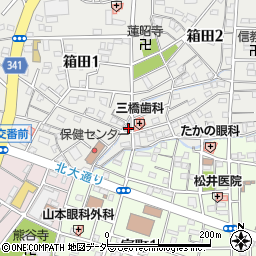 鶴田マッサージ治療院周辺の地図