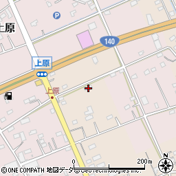 埼玉県深谷市田中2119周辺の地図