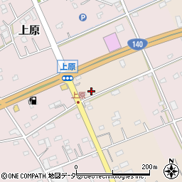 埼玉県深谷市田中2107周辺の地図