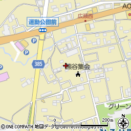 埼玉県熊谷市広瀬662周辺の地図