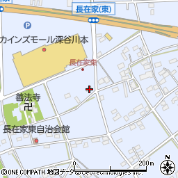 埼玉県深谷市長在家1243周辺の地図