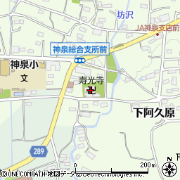 寿光寺周辺の地図