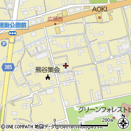 埼玉県熊谷市広瀬675-94周辺の地図