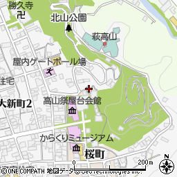 岐阜県高山市八幡町203周辺の地図