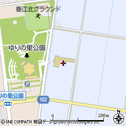 坂井市役所　保育所春江北保育所周辺の地図