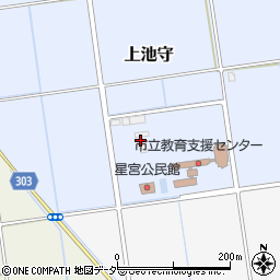 埼玉県行田市上池守44周辺の地図