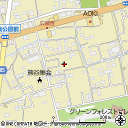 埼玉県熊谷市広瀬675-14周辺の地図