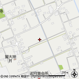 埼玉県加須市道目周辺の地図