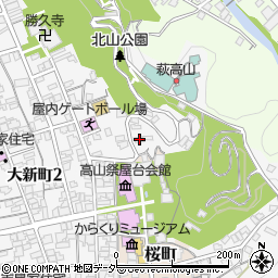 岐阜県高山市八幡町201周辺の地図