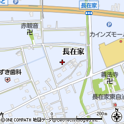 埼玉県深谷市長在家299周辺の地図