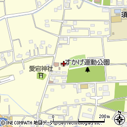 須影公民館周辺の地図