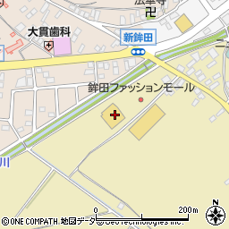 ファッションセンターしまむら鉾田店周辺の地図