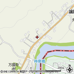 群馬県藤岡市譲原109周辺の地図