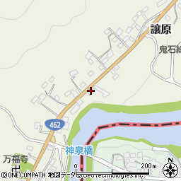 群馬県藤岡市譲原99周辺の地図