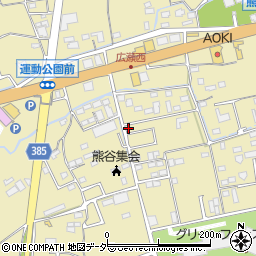 埼玉県熊谷市広瀬675-75周辺の地図
