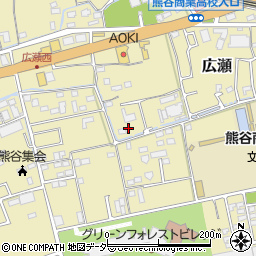 埼玉県熊谷市広瀬459-8周辺の地図