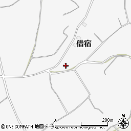 茨城県鉾田市借宿982周辺の地図