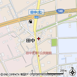 埼玉県深谷市田中2558周辺の地図