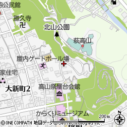 岐阜県高山市八幡町216周辺の地図