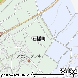 福井県福井市石橋町周辺の地図