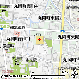 バロー丸岡店周辺の地図