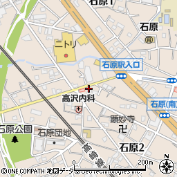 埼玉県菓子工業組合周辺の地図