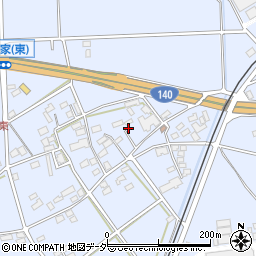 埼玉県深谷市長在家1273周辺の地図