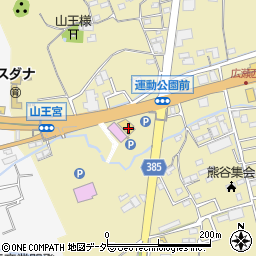 埼玉県熊谷市広瀬496-1周辺の地図