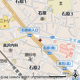大黒屋質１７号熊谷石原店周辺の地図