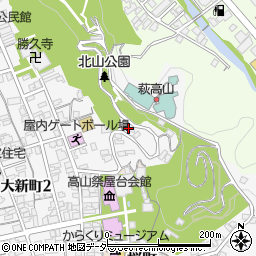 岐阜県高山市八幡町225周辺の地図