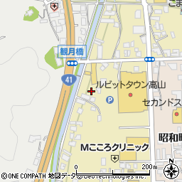 日産プリンス飛騨販売株式会社　中古車センター周辺の地図