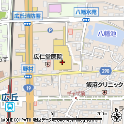 ギャザノセ・メガネ広丘店周辺の地図