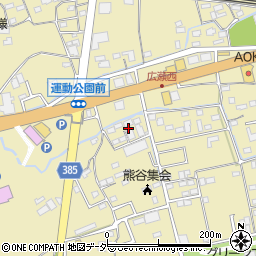 埼玉県熊谷市広瀬665周辺の地図