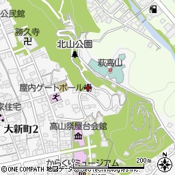 岐阜県高山市八幡町223周辺の地図