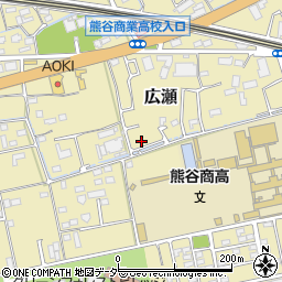 埼玉県熊谷市広瀬428周辺の地図