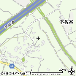 茨城県かすみがうら市中佐谷901周辺の地図