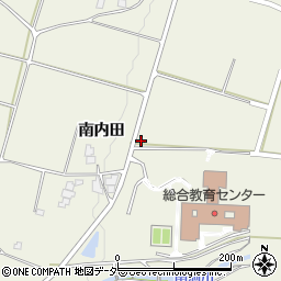 長野県塩尻市南内田7222周辺の地図