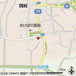 茨城県下妻市別府269-1周辺の地図