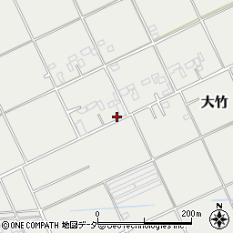 茨城県鉾田市大竹1718周辺の地図