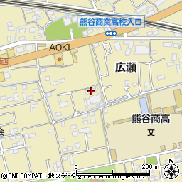 埼玉県熊谷市広瀬456周辺の地図