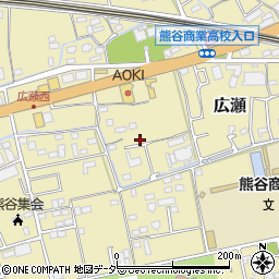 埼玉県熊谷市広瀬462周辺の地図