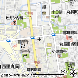 三谷洋傘店周辺の地図