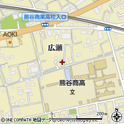 埼玉県熊谷市広瀬426周辺の地図