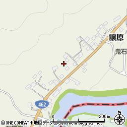 群馬県藤岡市譲原202周辺の地図