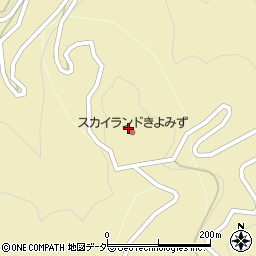 長野県東筑摩郡山形村清水高原周辺の地図