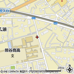 埼玉県熊谷市広瀬380周辺の地図