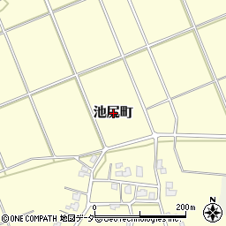 福井県福井市池尻町周辺の地図